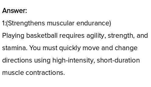 What are the Benefits of Playing Basketball Brainly?